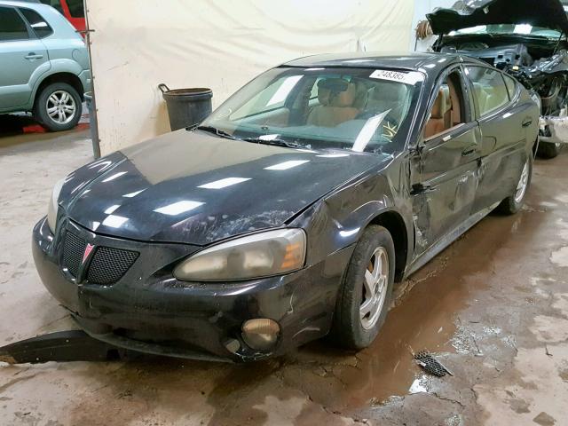 2G2WP522541328773 - 2004 PONTIAC GRAND PRIX BLACK photo 2