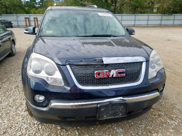 1GKEV23718J195161 - 2008 GMC ACADIA SLT BLUE photo 9