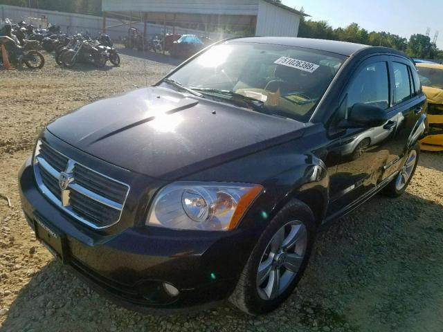 1C3CDWDAXCD535068 - 2012 DODGE CALIBER SX BLACK photo 2