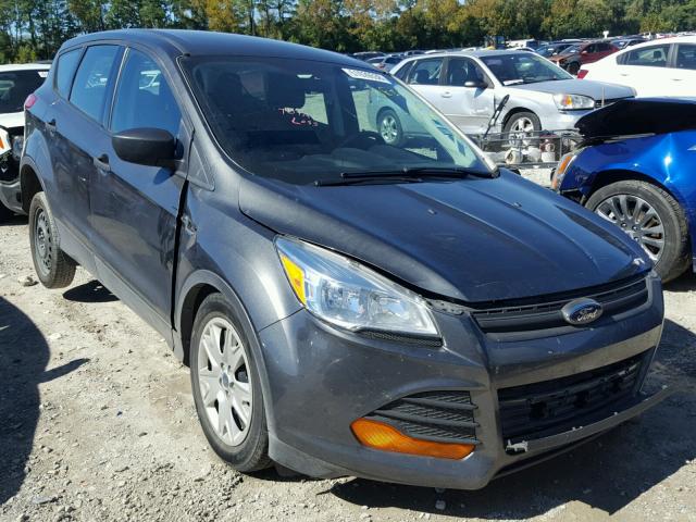 1FMCU0F78FUA51653 - 2015 FORD ESCAPE S GRAY photo 1