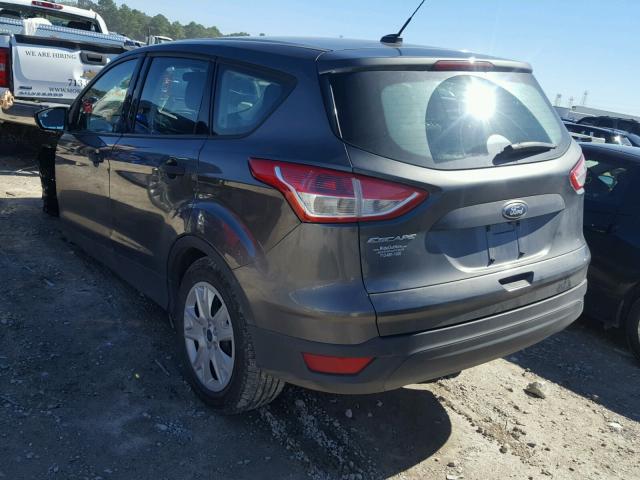 1FMCU0F78FUA51653 - 2015 FORD ESCAPE S GRAY photo 3