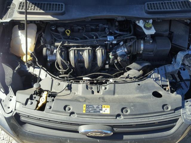 1FMCU0F78FUA51653 - 2015 FORD ESCAPE S GRAY photo 7