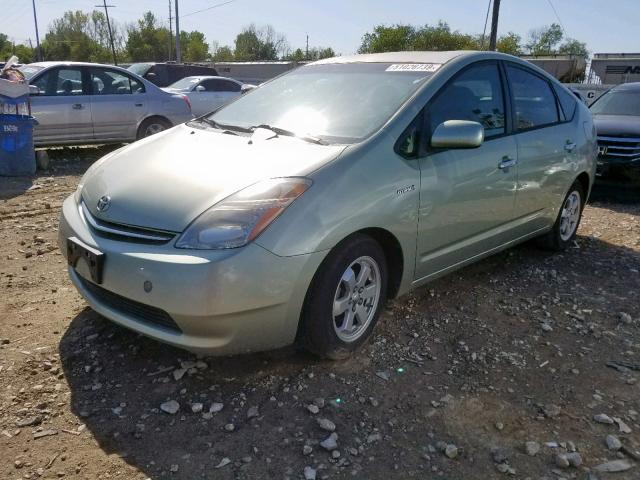 JTDKB20U163139109 - 2006 TOYOTA PRIUS GREEN photo 2