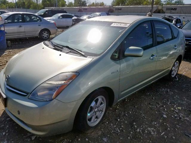 JTDKB20U163139109 - 2006 TOYOTA PRIUS GREEN photo 9