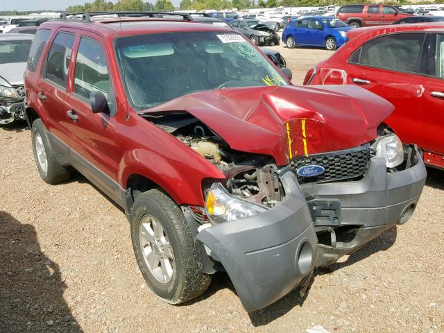 1FMYU03Z76KD03044 - 2006 FORD ESCAPE XLT RED photo 1