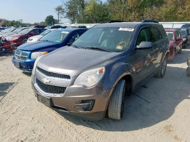 2CNFLEEW9A6246268 - 2010 CHEVROLET EQUINOX LT TAN photo 2