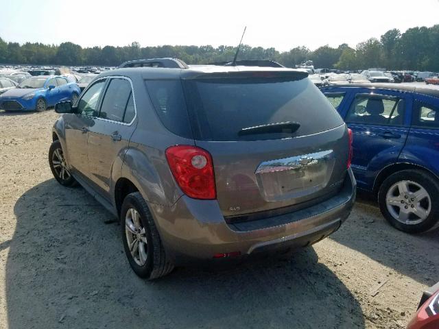 2CNFLEEW9A6246268 - 2010 CHEVROLET EQUINOX LT TAN photo 3