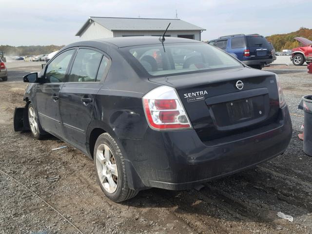 3N1AB61E89L651908 - 2009 NISSAN SENTRA 2.0 BLACK photo 3