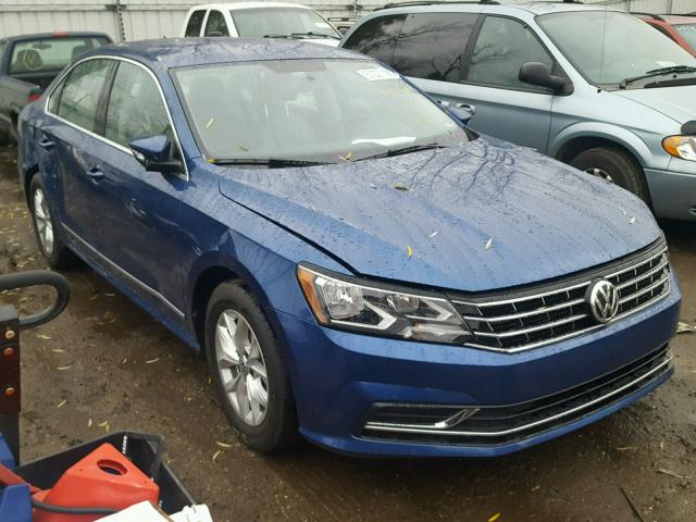 1VWAT7A3XHC079777 - 2017 VOLKSWAGEN PASSAT S BLUE photo 1