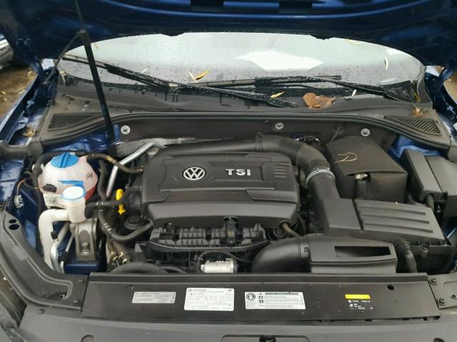 1VWAT7A3XHC079777 - 2017 VOLKSWAGEN PASSAT S BLUE photo 7