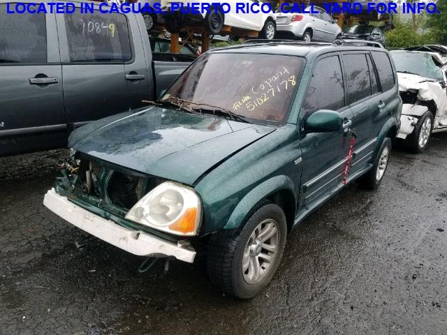 JS3TY92V944102951 - 2004 SUZUKI XL7 EX GREEN photo 2