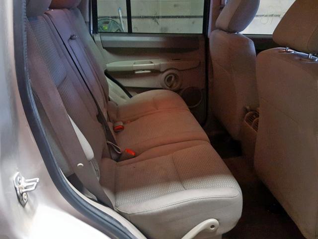 1J8HG48K77C695798 - 2007 JEEP COMMANDER ვერცხლისფერი ფოტო 6