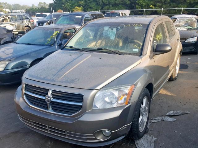 1B3HB48B47D352500 - 2007 DODGE CALIBER SX GOLD photo 2