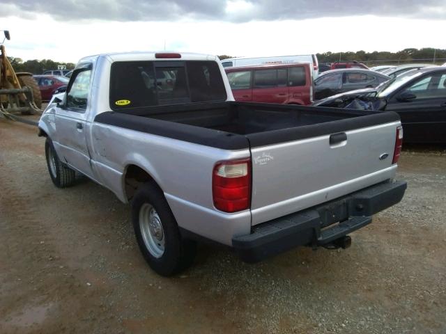 1FTYR10D45PA98126 - 2005 FORD RANGER SILVER photo 3