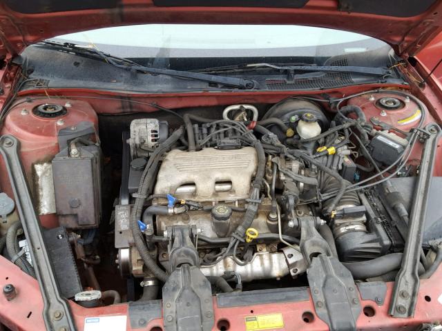 2G4WS52M6W1423417 - 1998 BUICK CENTURY CU BURGUNDY photo 7