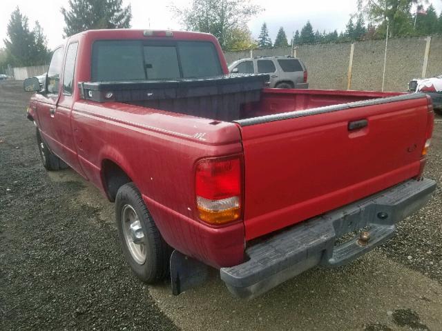 1FTCR14U7TTA72323 - 1996 FORD RANGER SUP RED photo 3