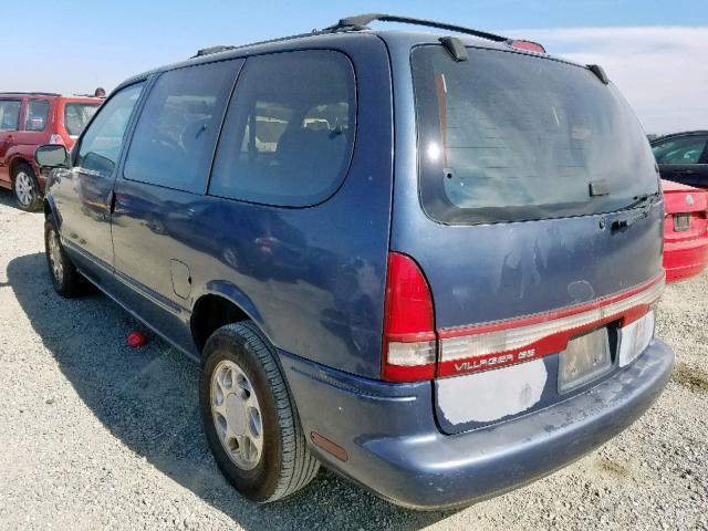 4M2DV11W7TDJ55793 - 1996 MERCURY VILLAGER BLUE photo 3