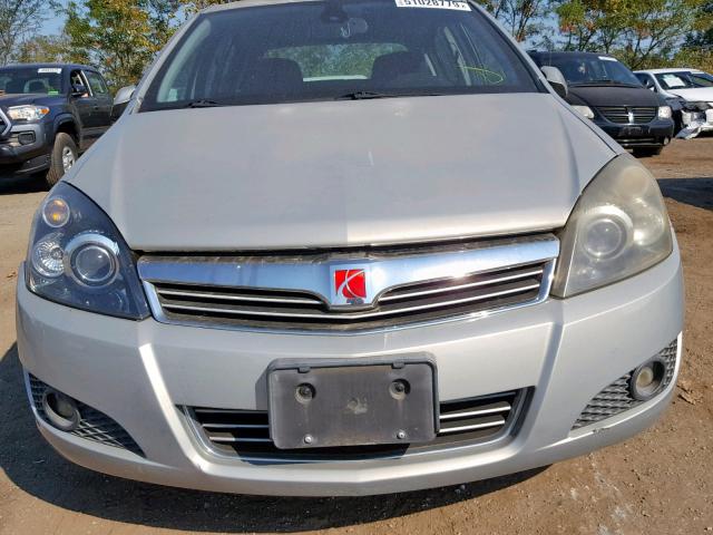 W08AT671085061904 - 2008 SATURN ASTRA XR GRAY photo 9