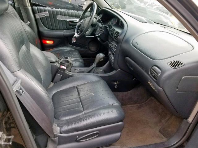 1G2WP52K1YF201680 - 2000 PONTIAC GRAND PRIX BLACK photo 5