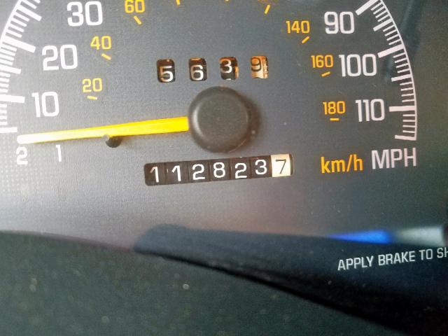 1G2WP52K1YF201680 - 2000 PONTIAC GRAND PRIX BLACK photo 8