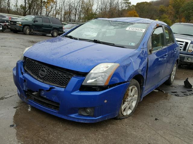 3N1AB6AP0AL710164 - 2010 NISSAN SENTRA 2.0 BLUE photo 2