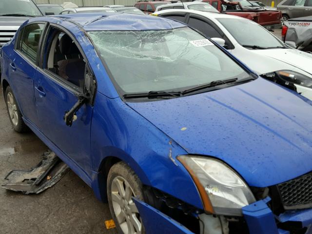 3N1AB6AP0AL710164 - 2010 NISSAN SENTRA 2.0 BLUE photo 9