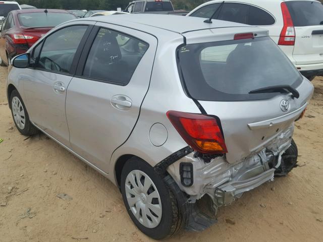 VNKKTUD34HA081058 - 2017 TOYOTA YARIS L SILVER photo 3