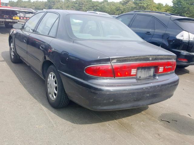 2G4WS52J931227943 - 2003 BUICK CENTURY CU BLACK photo 3