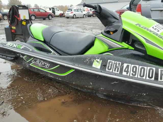 KAW11683B515 - 2015 KAWASAKI JET SKI ST GREEN photo 9