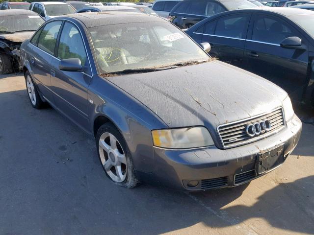 WAULT64B94N074848 - 2004 AUDI A6 3.0 QUA GRAY photo 1