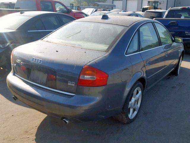 WAULT64B94N074848 - 2004 AUDI A6 3.0 QUA GRAY photo 4