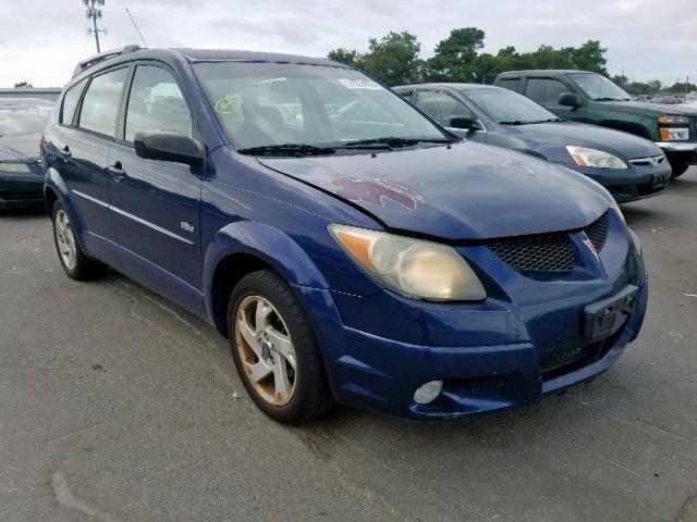 5Y2SL62834Z424828 - 2004 PONTIAC VIBE BLUE photo 1