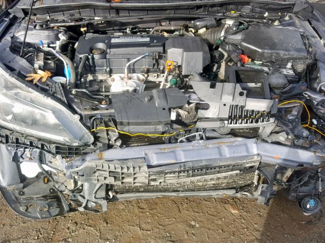 1HGCR2F85DA045688 - 2013 HONDA ACCORD EXL GRAY photo 7