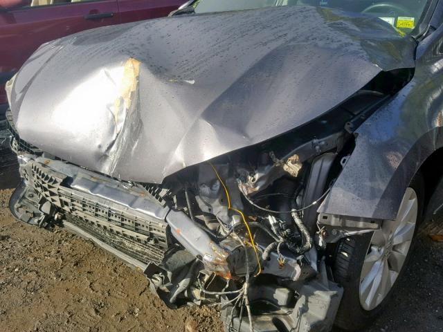 1HGCR2F85DA045688 - 2013 HONDA ACCORD EXL GRAY photo 9