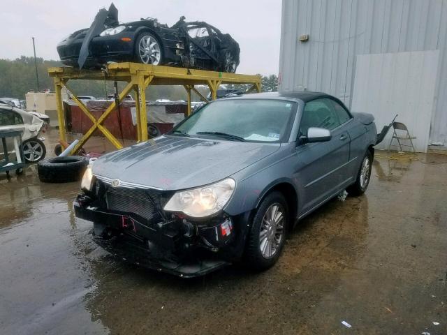 1C3LC55R98N113859 - 2008 CHRYSLER SEBRING TO GREEN photo 2