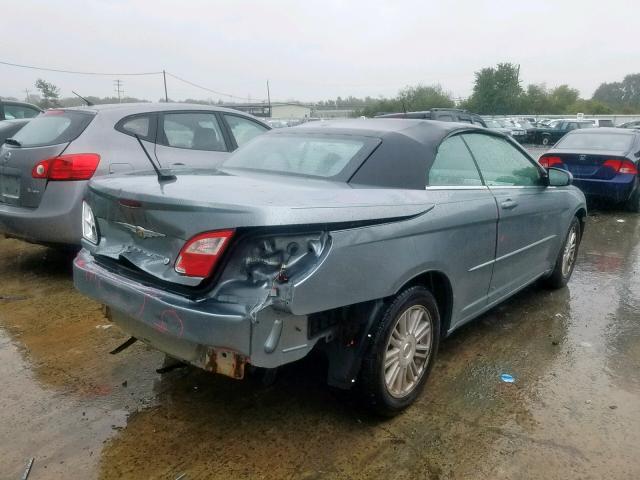 1C3LC55R98N113859 - 2008 CHRYSLER SEBRING TO GREEN photo 4