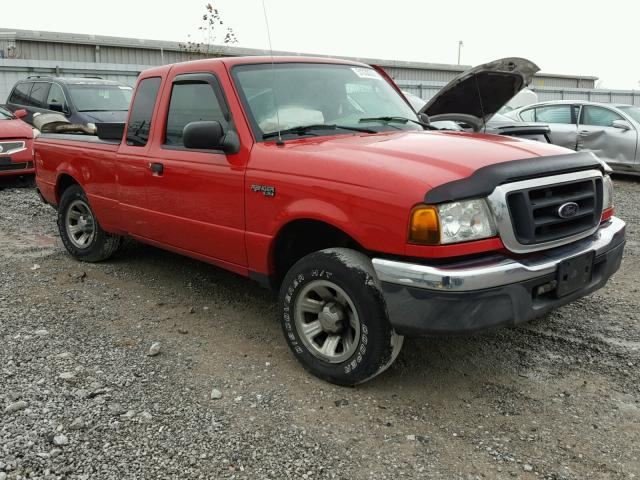 1FTYR44U14PA28383 - 2004 FORD RANGER SUP RED photo 1