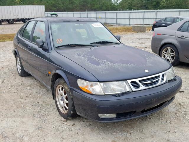 YS3DD55H8Y2025349 - 2000 SAAB 9-3 BLUE photo 1