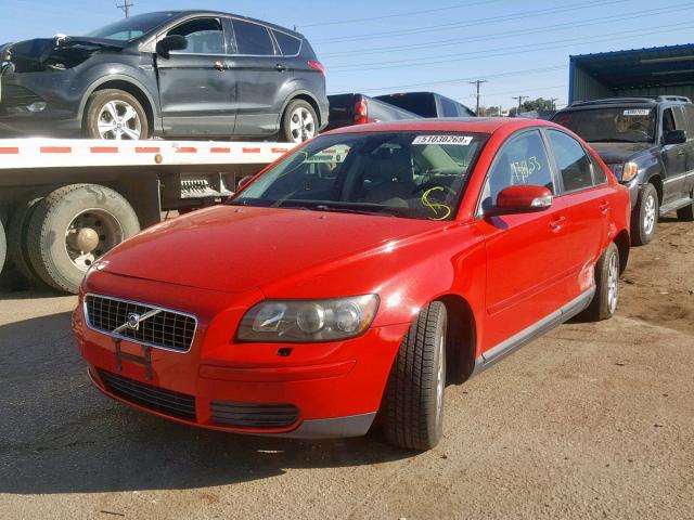 YV1MS390372292462 - 2007 VOLVO S40 2.4I RED photo 2