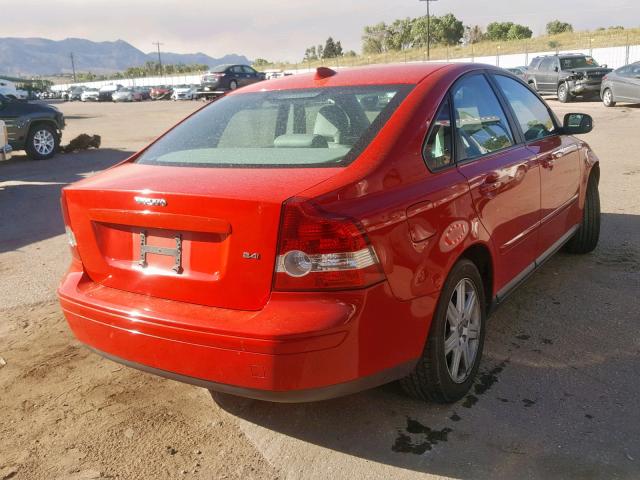 YV1MS390372292462 - 2007 VOLVO S40 2.4I RED photo 4