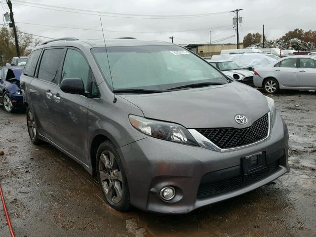 5TDXK3DCXES461760 - 2014 TOYOTA SIENNA SPO GRAY photo 1