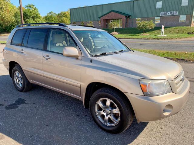 JTEHP21A060183406 - 2006 TOYOTA HIGHLANDER BEIGE photo 1