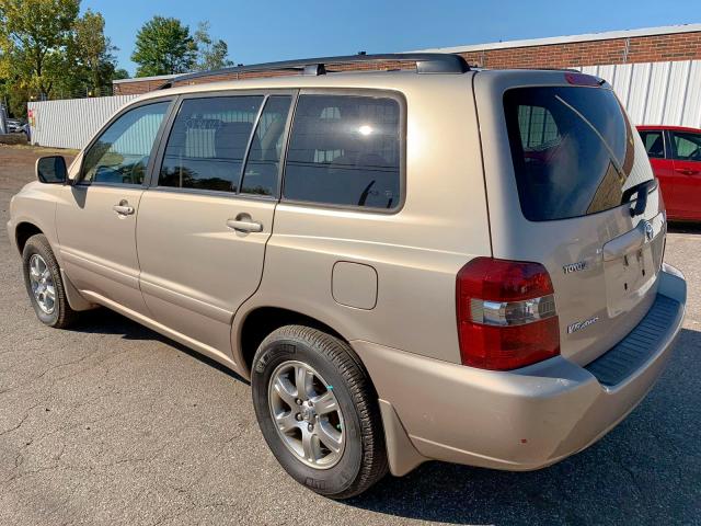 JTEHP21A060183406 - 2006 TOYOTA HIGHLANDER BEIGE photo 4