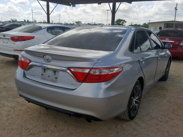 4T1BF1FK8FU896728 - 2015 TOYOTA CAMRY LE SILVER photo 4