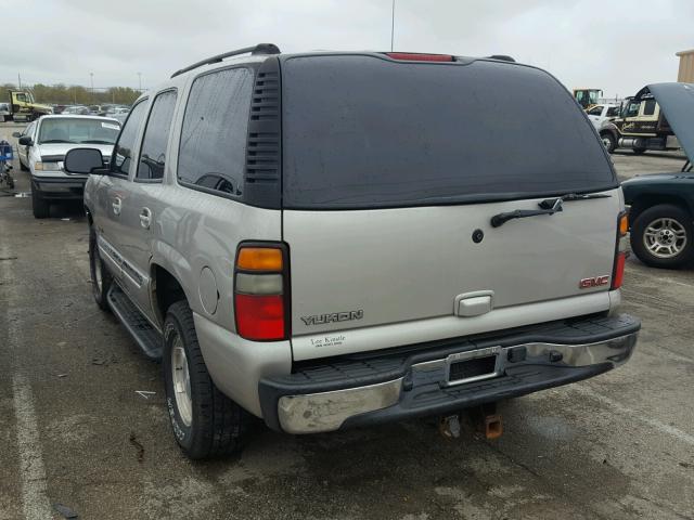 1GKEK13Z64R178582 - 2004 GMC YUKON SILVER photo 3