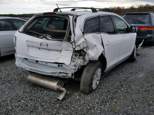 JM3ER2B59B0402660 - 2011 MAZDA CX-7 WHITE photo 4