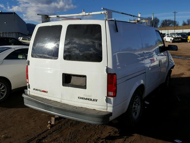 1GCDL19X95B129753 - 2005 CHEVROLET ASTRO WHITE photo 4