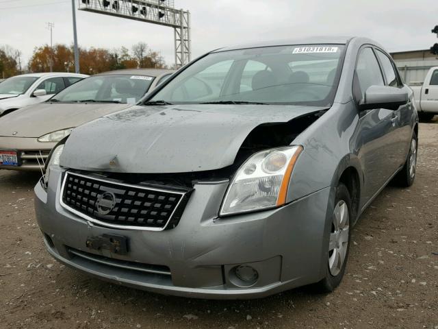 3N1AB61E59L671002 - 2009 NISSAN SENTRA 2.0 GRAY photo 2