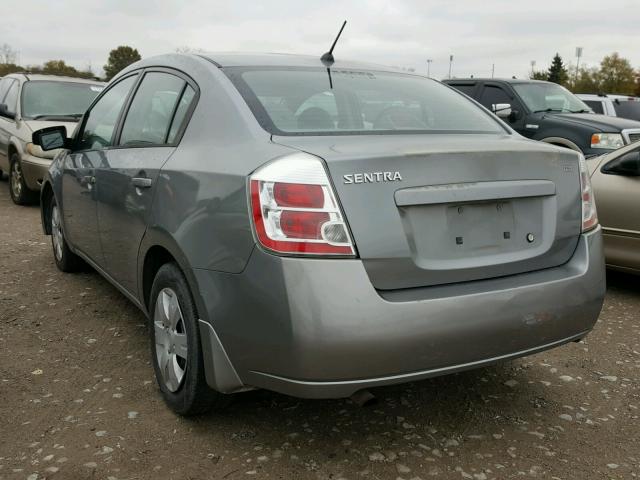 3N1AB61E59L671002 - 2009 NISSAN SENTRA 2.0 GRAY photo 3