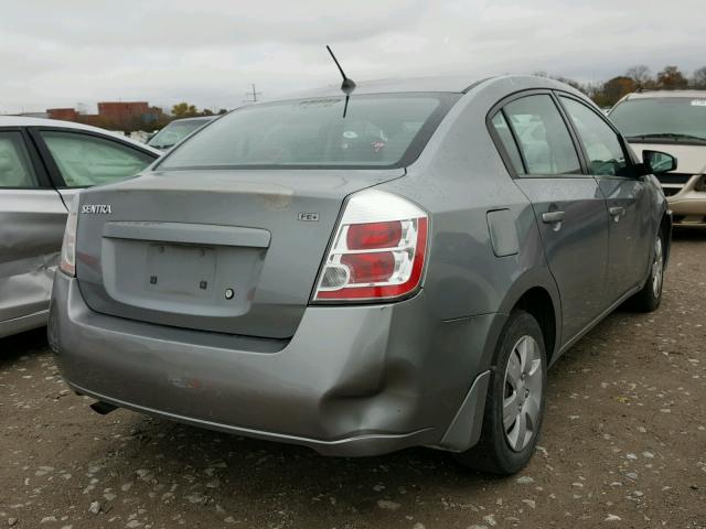 3N1AB61E59L671002 - 2009 NISSAN SENTRA 2.0 GRAY photo 4